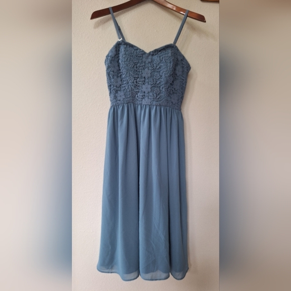 Modcloth Dresses & Skirts - NWT Modcloth Womens A-line Crocheted Floral Bodice Party Dress Size 4